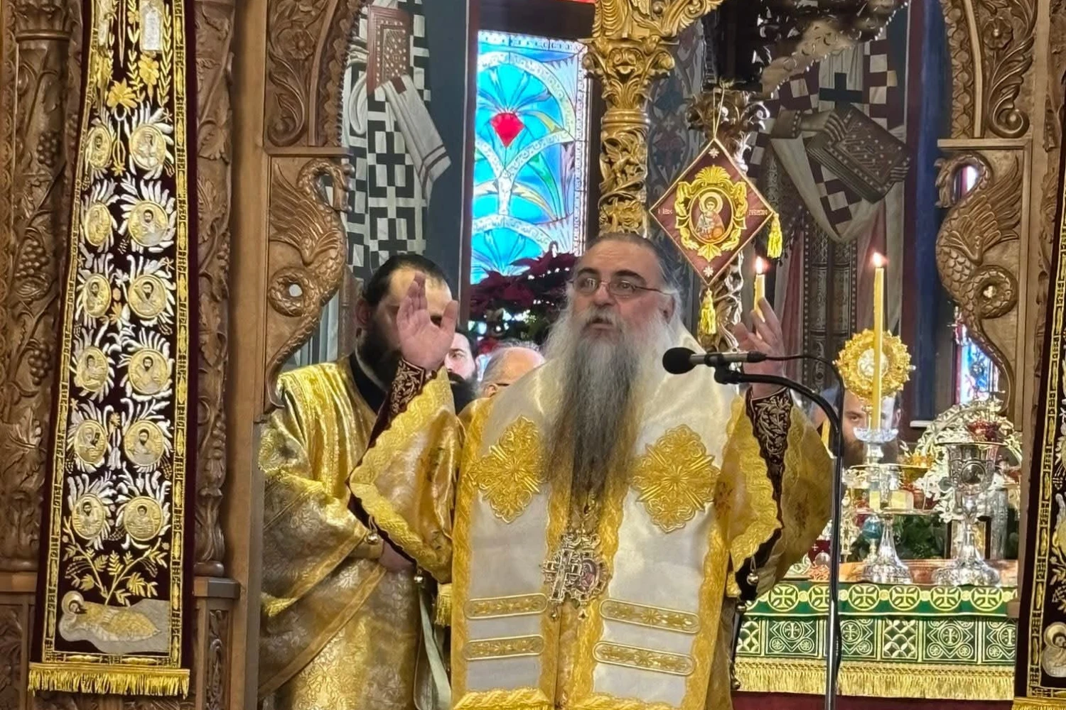 Πανηγυρική Θεία Λειτουργία στον Ιερό Ναό Αγίου Στεφάνου Σκύδρας – Δήλωση του Αντιπεριφερειάρχη Πέλλας Ιορδάνη Τζαμτζή