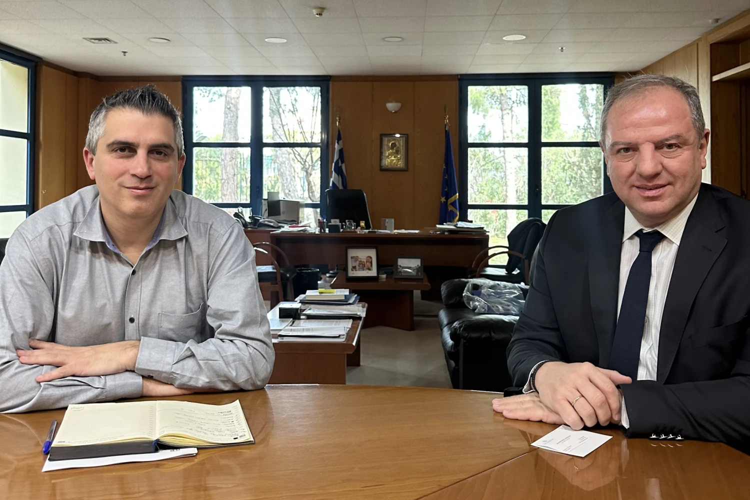 Νέα συνάντηση Σταμενίτη – Δήμα για τα έργα υποδομής στον Νομό Πέλλας