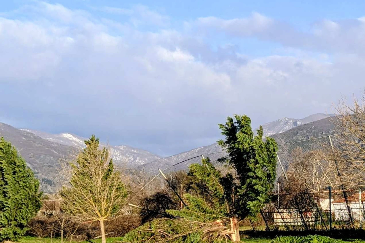 Μεγάλες ζημιές στην Αλμωπία: Θυελλώδεις άνεμοι