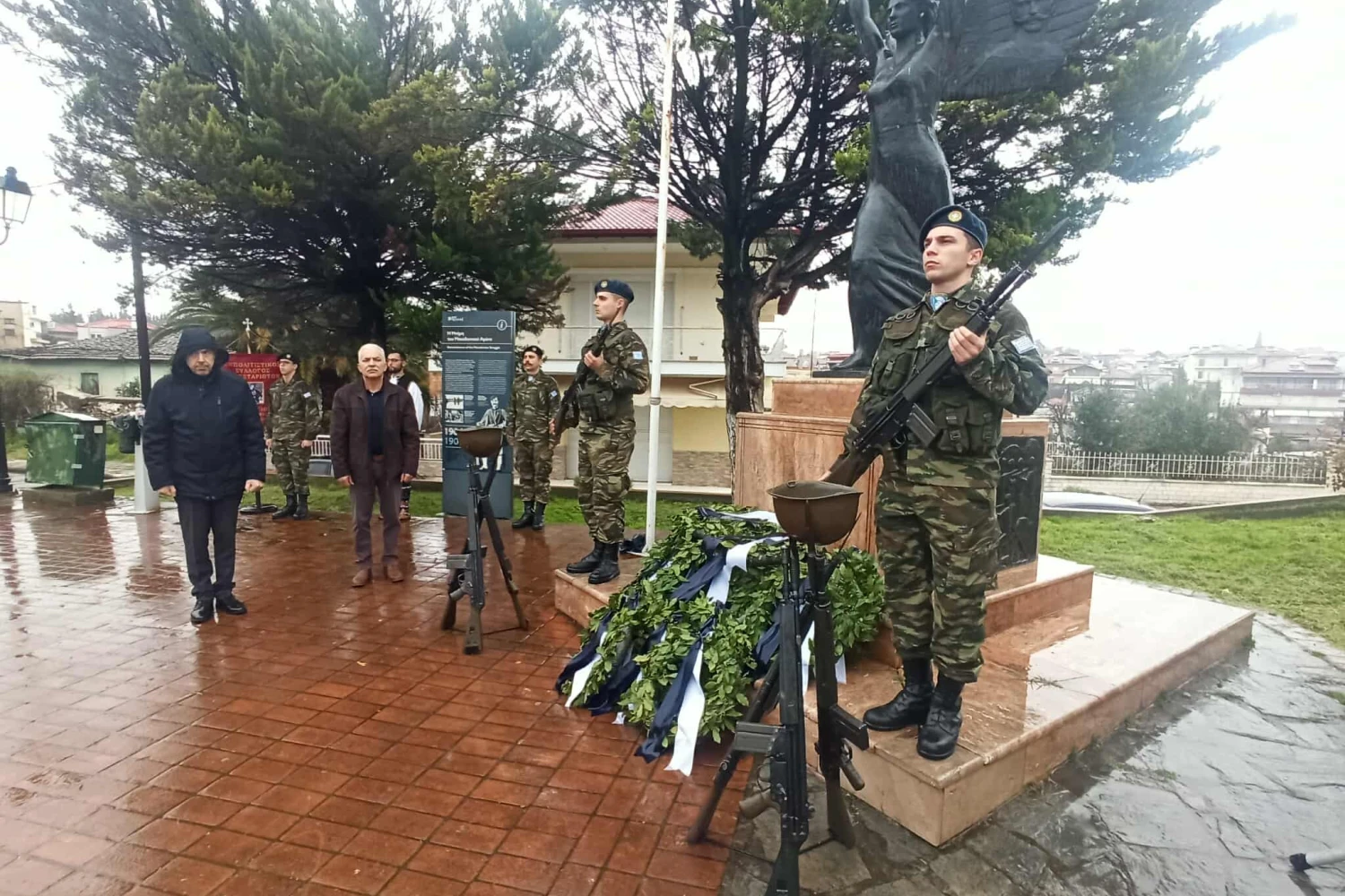 Γιαννιτσά: Τιμήθηκε η Μνήμη του Μακεδονομάχου Οπλαρχηγού Γκόνου Γιώτα