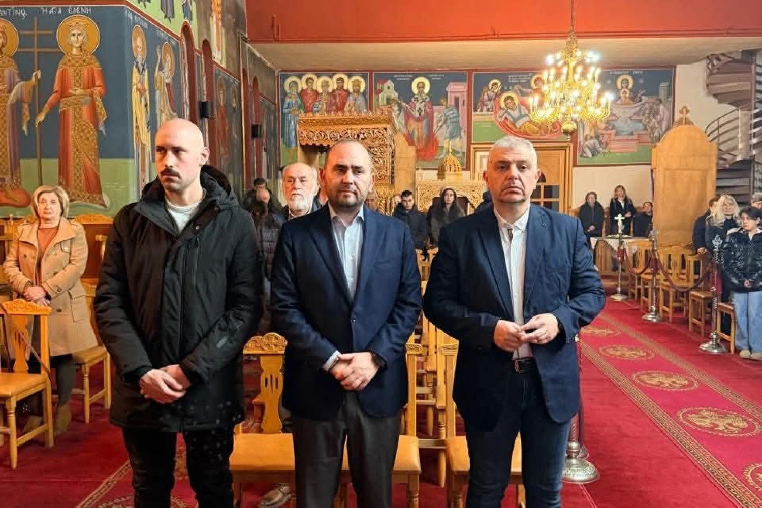 Ισχυρή παρουσία στην Αλμωπία: Ο Λάκης Βασιλειάδης στους Δ’ Χαιρετισμούς στην Ξιφιανή μαζί με τον Δήμαρχο Νίκο Παρούτογλου