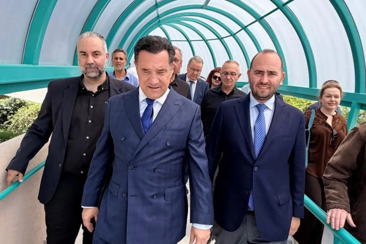 Εγκαίνια των ΤΕΠ του Γ.Ν. Γιαννιτσών και του Κέντρου Υγείας Κρύας Βρύσης από τον Υπουργό Υγείας