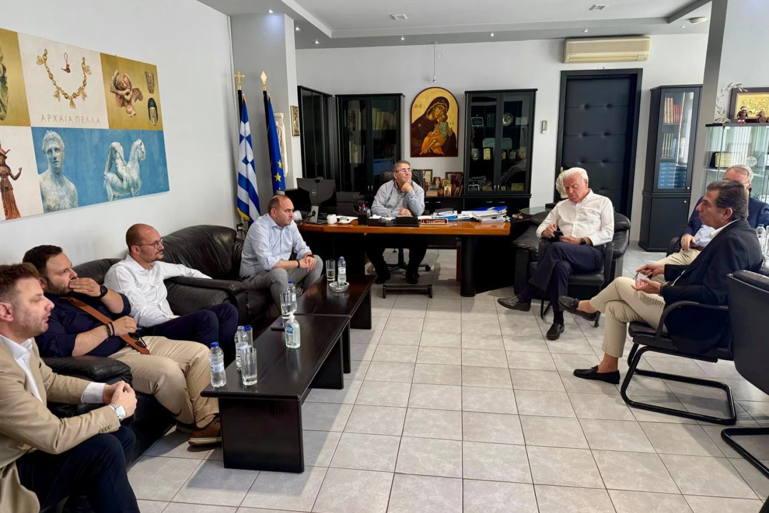 Επίσκεψη Κυβερνητικού Κλιμακίου στην Πέλλα υπό την Υπουργό Κοινωνικής Συνοχής και Οικογένειας