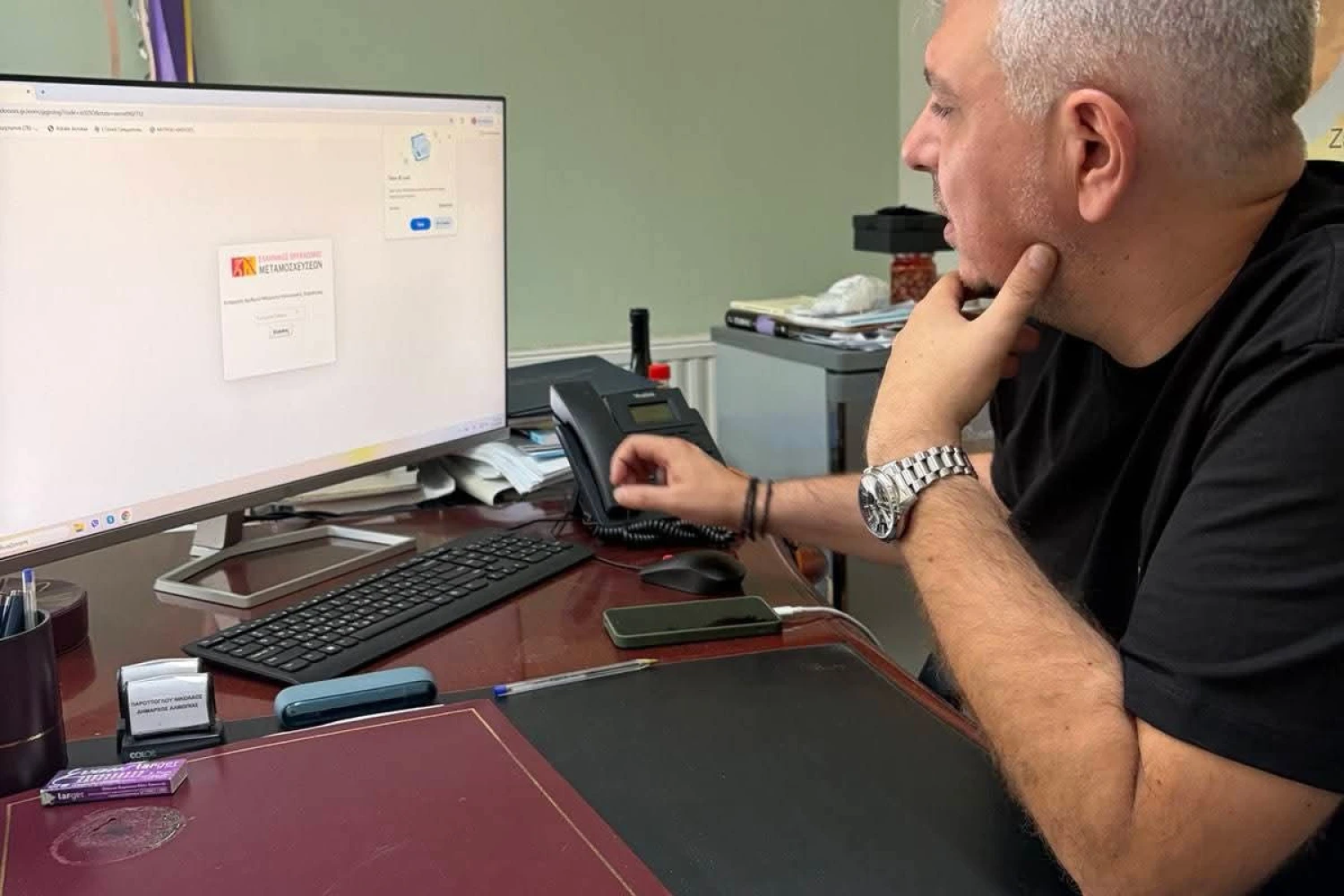 Προσφορά Ζωής απο τον Δήμαρχο Αλμωπίας