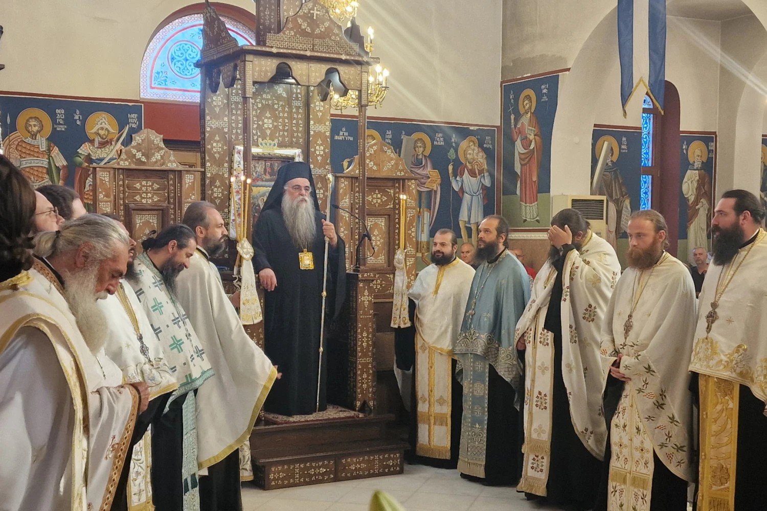 Με λαμπρότητα ο πανηγυρικός Εσπερινός στην καλοκαιρινή πανήγυρη του Αγίου Στεφάνου Σκύδρας