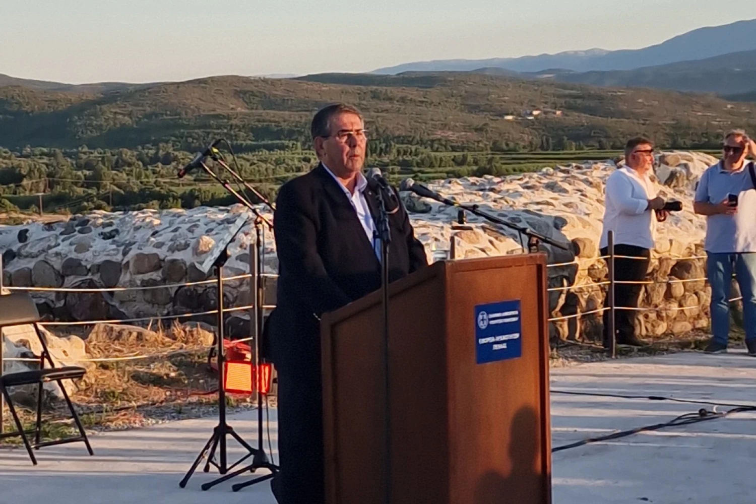 Ιορδάνης Τζαμτζής: «Το Κάστρο της Χρυσής αποκτά ξανά ζωή και επιστρέφει στον πολιτιστικό χάρτη της Μακεδονίας»