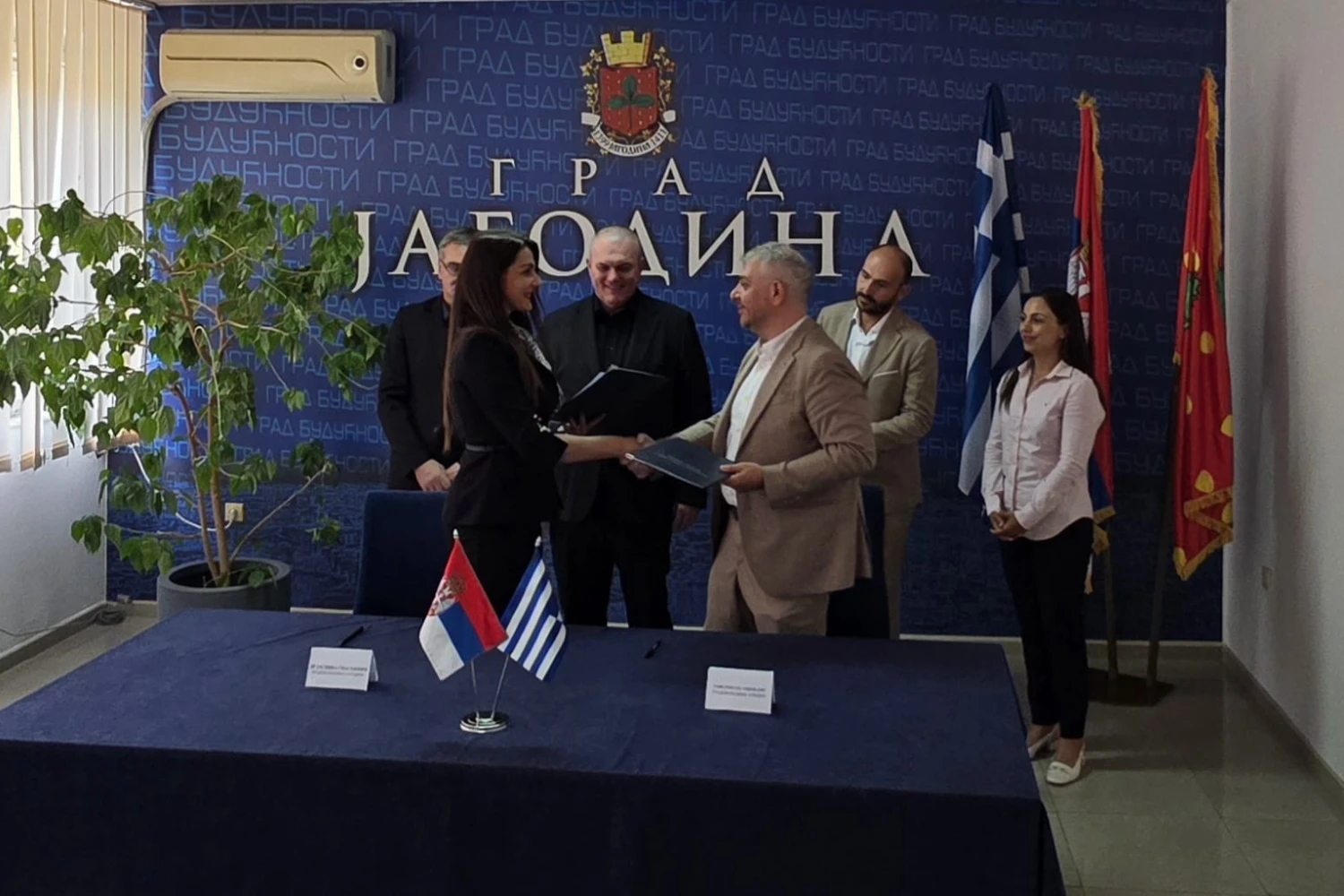 Δήμος Αλμωπίας: Υπογραφή Συμφωνίας Συνεργασίας με τον Δήμο Γιαγκόντινα