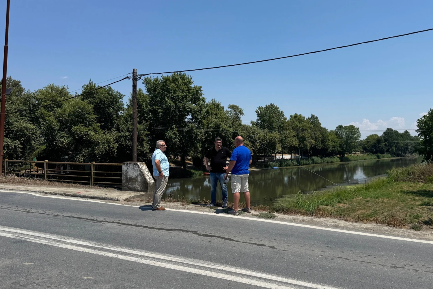 Στον Δήμο Πέλλας εκπρόσωπος του ΥΠΕΘΑ για τη διερεύνηση τοποθέτησης γέφυρας Bailey στον Λουδία