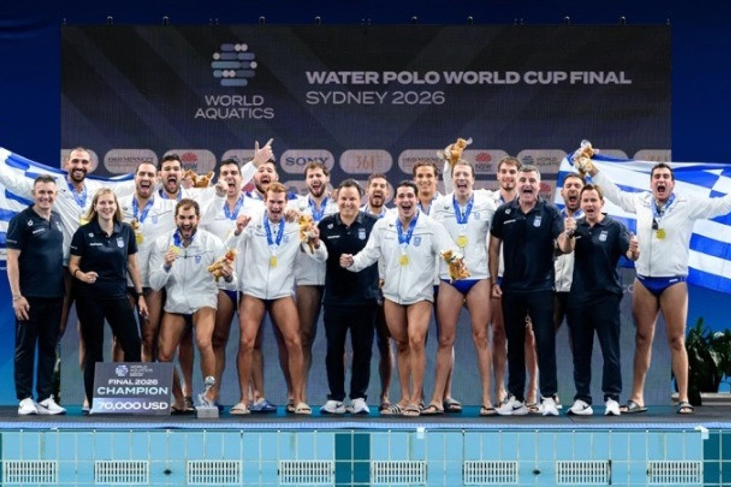 World Cup ανδρών: Κατακτητές της κορυφής, «χρυσή» εθνική, 15-14 την Ουγγαρία