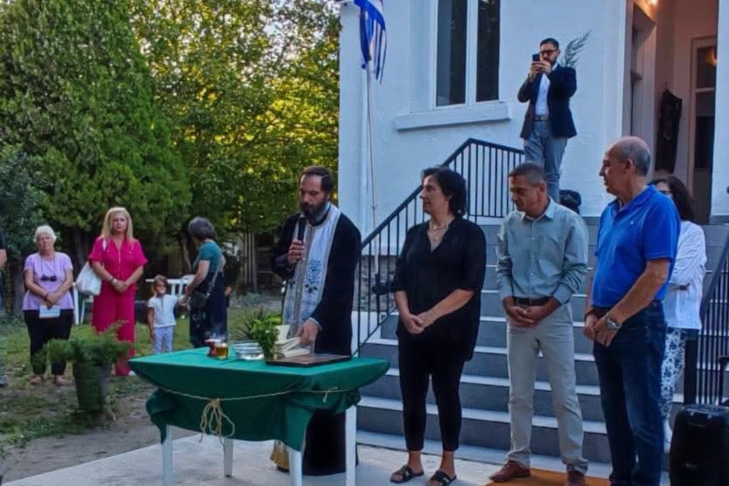 Διονύσης Σταμενίτης: Στον Αγιασμό του Συλλόγου Πολιτισμού Αγάθης – Μια ξεχωριστή ημέρα!