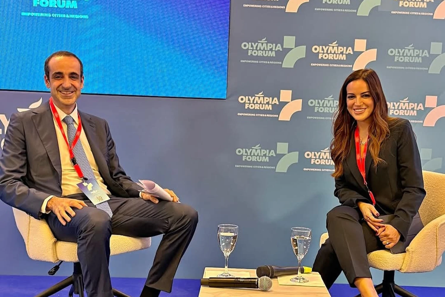 Γρηγόρης Δημητριάδης στο Olympia Forum: Συζήτηση με τη δημοσιογράφο Σοφία Τουντούρη