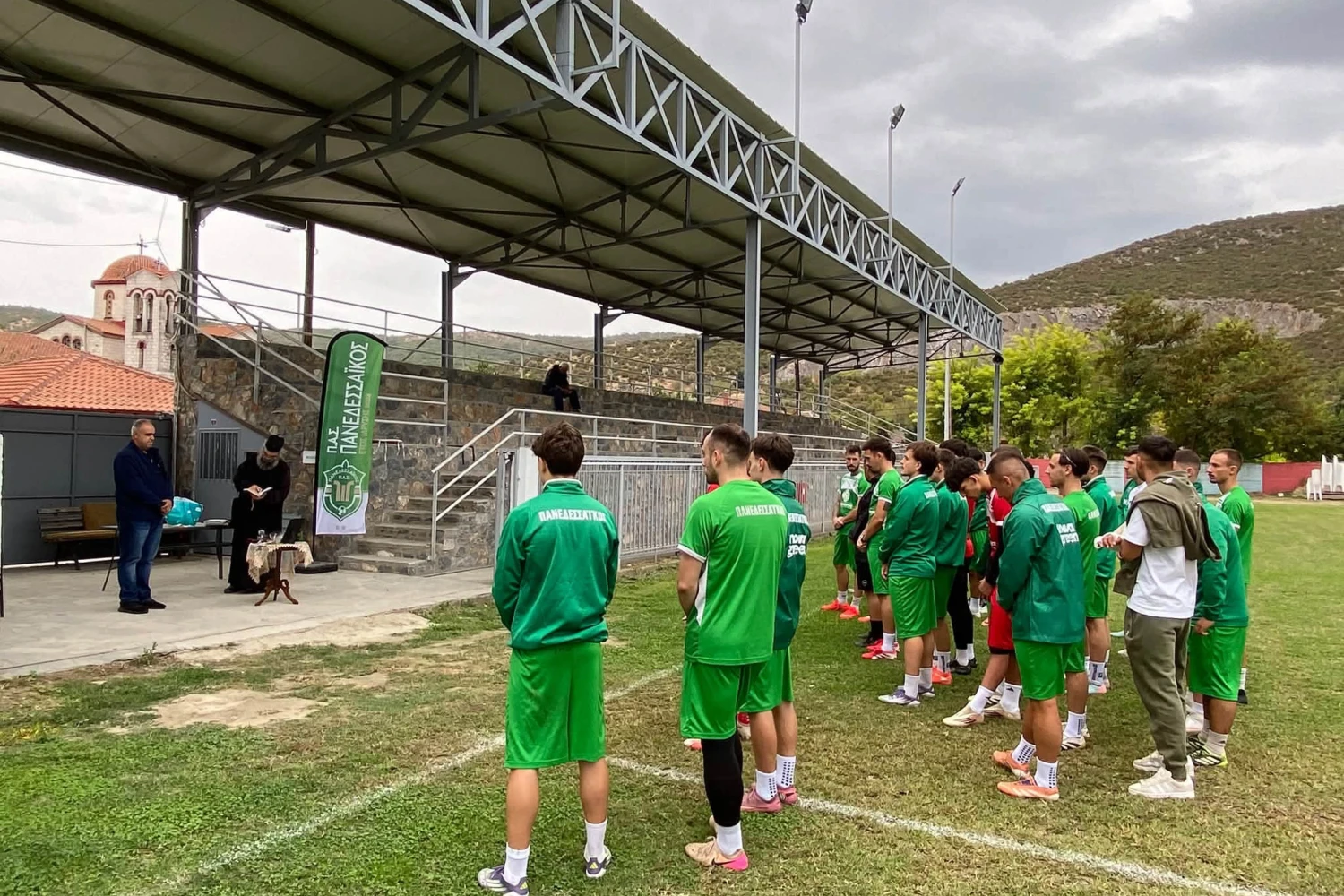 Αγιασμός για τον Πανεδεσσαϊκό