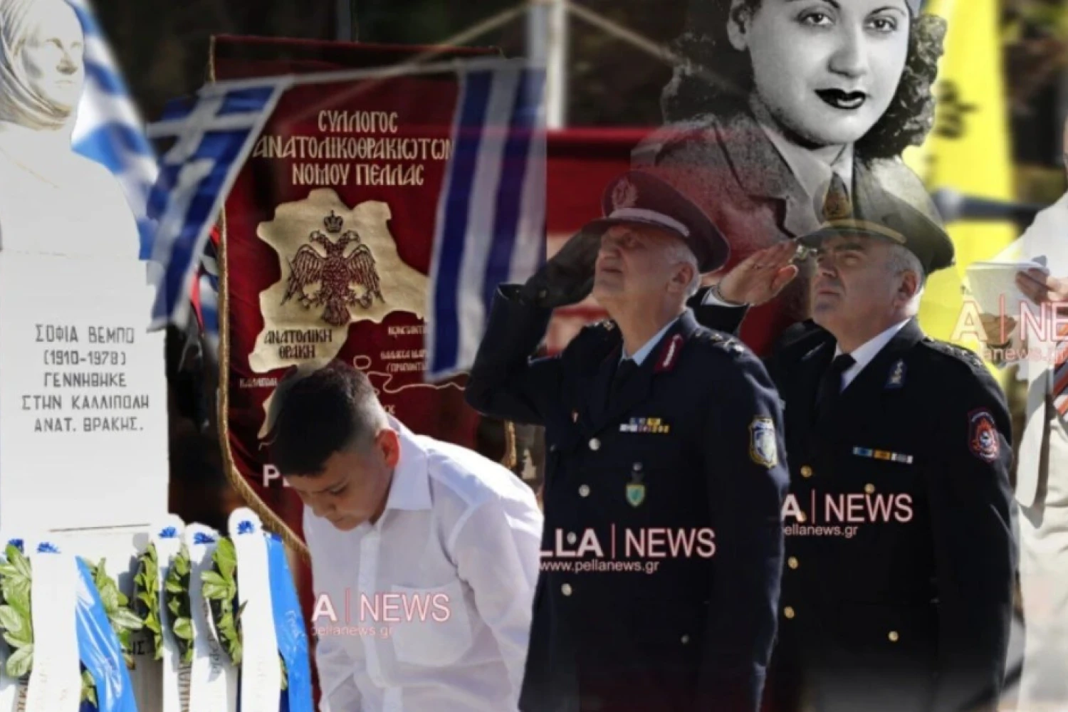 Εκδήλωση προς τιμήν της Σοφίας Βέμπο και των πεσόντων του '40 στην Καλλίπολη Σκύδρας