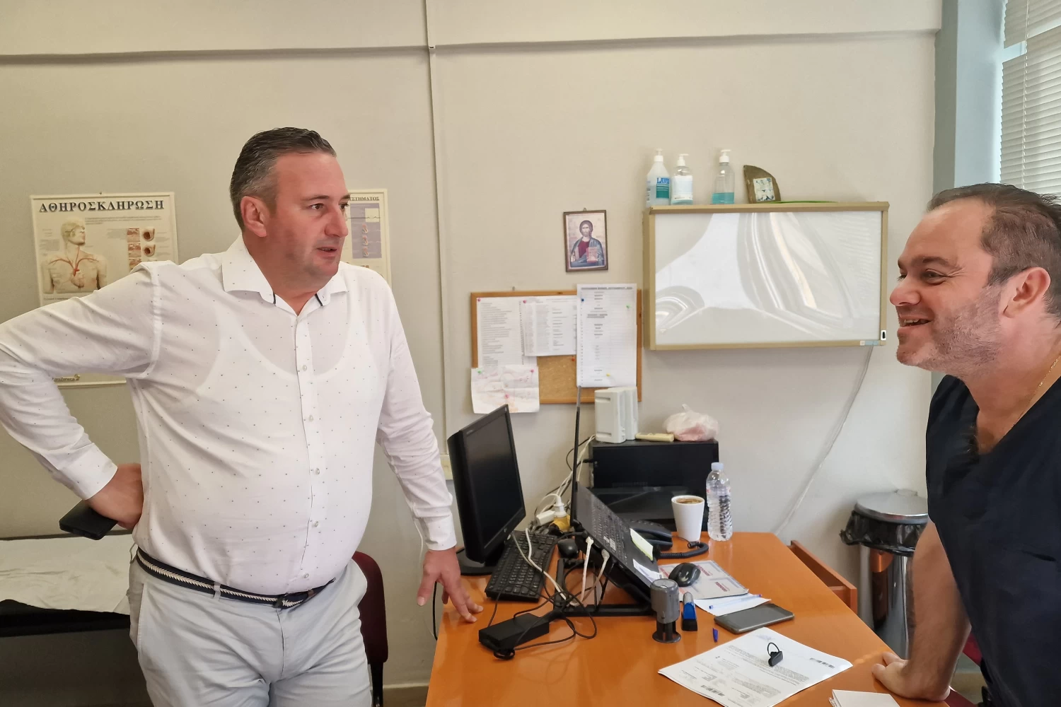 Χρήστος Μπάτσης: Στηρίζουμε με όλες μας τις δυνάμεις το Κέντρο Υγείας Αριδαίας