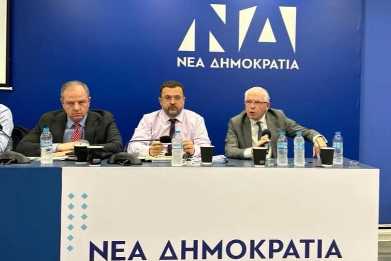 Ενημέρωση των  βουλευτών της ΝΔ για τα αγροτικά θέματα