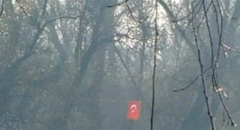 Στρατιώτες ύψωσαν τουρκική σημαία σε νησίδα στο Διδυμότειχο