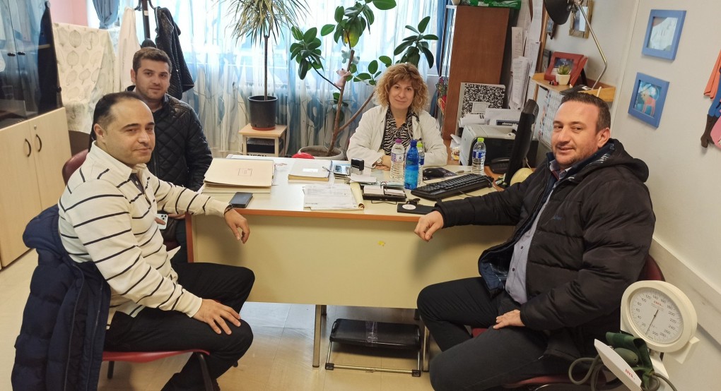 Επίσκεψη στο Κέντρο Υγείας Αριδαίας 
