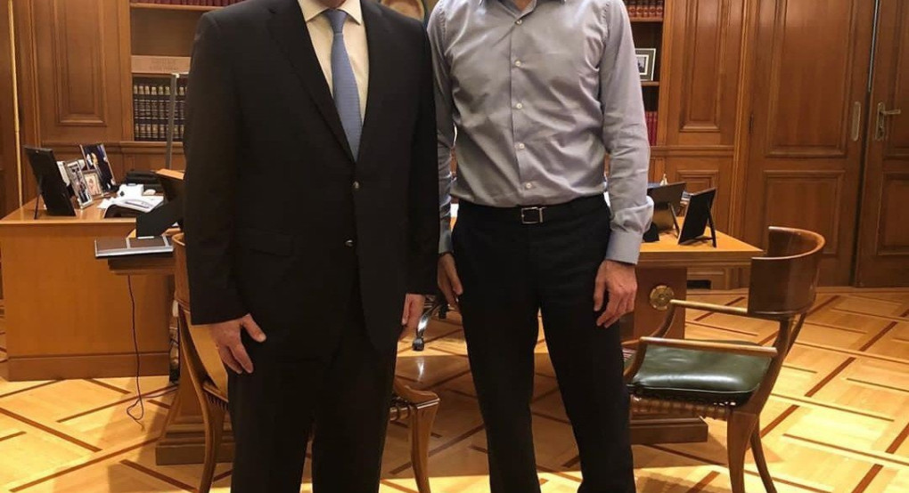 Συνάντηση Μητσοτάκη- Σταμενιτη