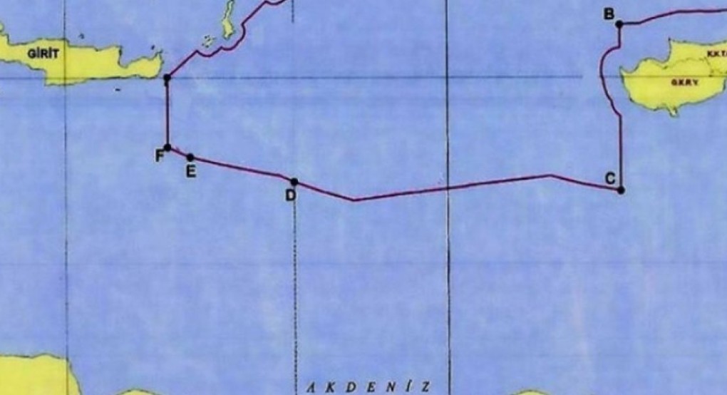 Άγκυρα: «Καταθέσαμε τις συντεταγμένες στον ΟΗΕ - Κανείς δεν θα περνάει έξω από την Κρήτη χωρίς την άδειά μας»!