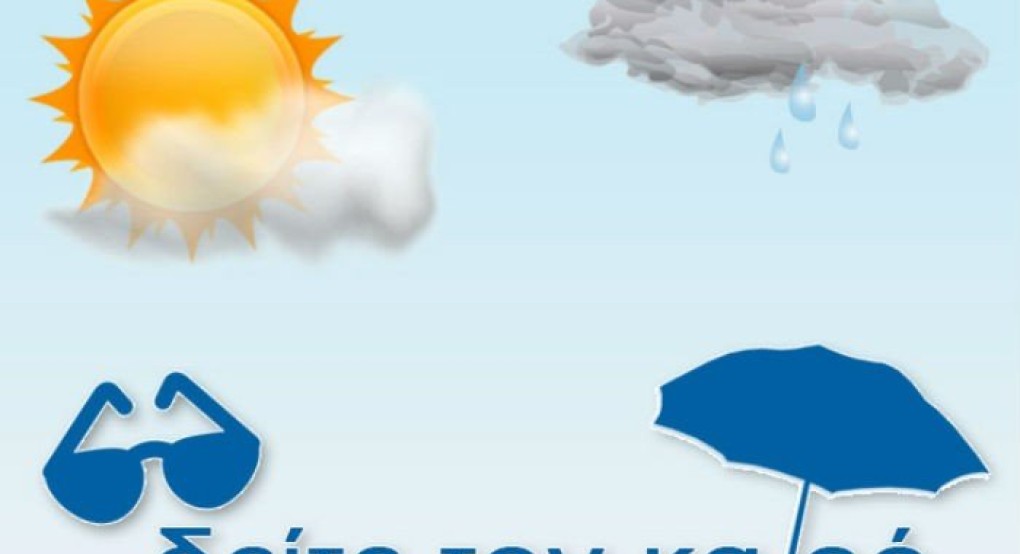 Ο καιρός για το Σαββατοκύριακο...