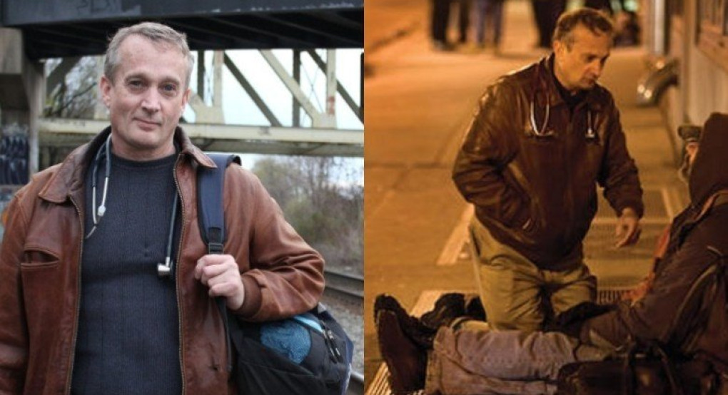 Γιατρός βγαίνει στους δρόμους κάθε βράδυ εδώ και 22 χρόνια για να παρέχει ιατρική περίθαλψη στους άστεγους