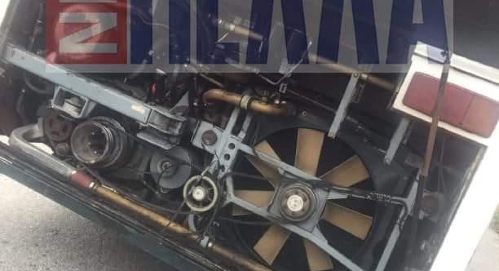 Άλλο ένα χαλασμένο σχολικό λεωφορείο 