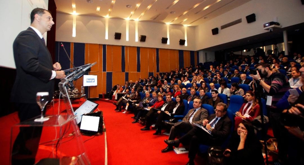 Ο υπουργός Τουρισμού κ. Χάρης Θεοχάρης στην ημερίδα «Next is Now 2019 - Ελληνικός Τουρισμός, μια Εθνική Υπόθεση