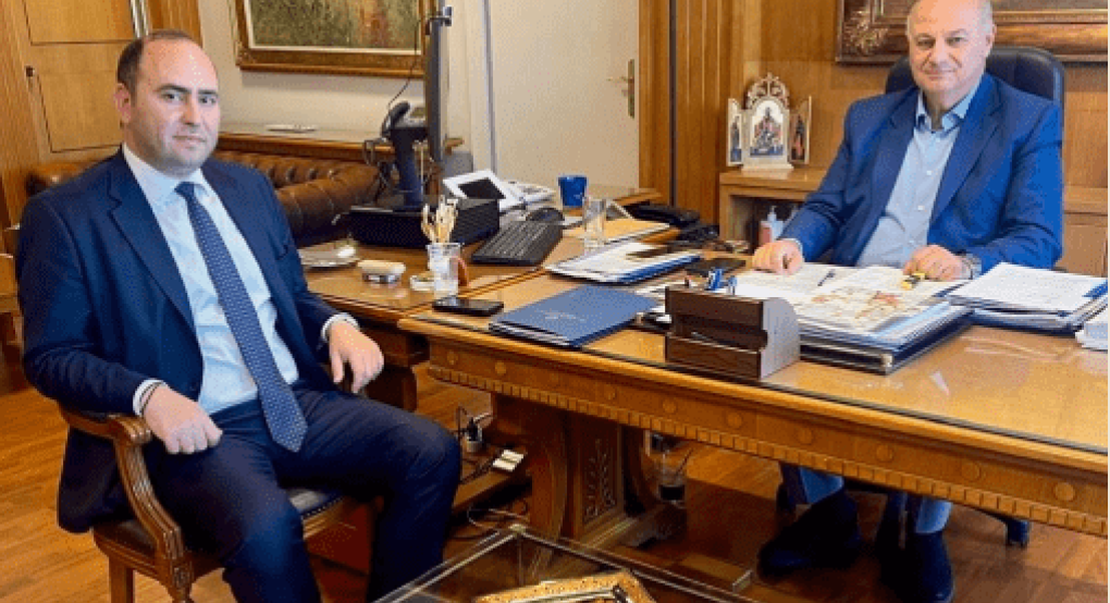 Συνάντηση Λάκη Βασιλειάδη με το νέο Υπουργό Αγροτικής Ανάπτυξης Συνάντηση Λάκη Βασιλειάδη με το νέο Υπουργό Αγροτικής Ανάπτυξης