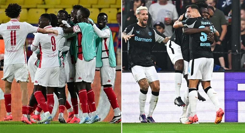 Champions Leαgue: Η Μονακό κέρδισε την Μπαρτσελόνα των 10 παικτών, ασταμάτητη η Λεβερκούζεν Champions Leαgue: Η Μονακό κέρδισε την Μπαρτσελόνα των 10 παικτών, ασταμάτητη η Λεβερκούζεν