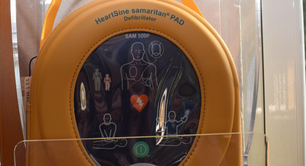 Στο πλαίσιο της κοινωνικής ευθύνης το Διοικητήριο απέκτησε απινιδωτή