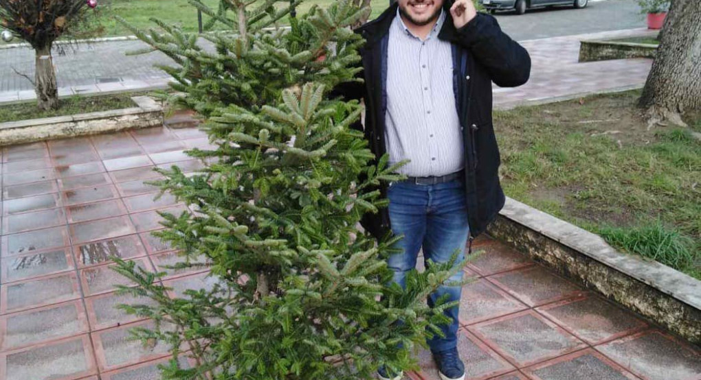 Ευχές προέδρου της τοπικής κοινότητας Λιποχωρίου