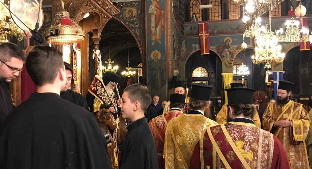 Μέγας Αρχιερατικός Εσπερινός στην Αγία Σκέπη 