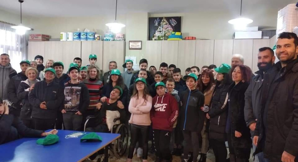 Επίσκεψη Εδεσσαικου στο ειδικό σχολείο 