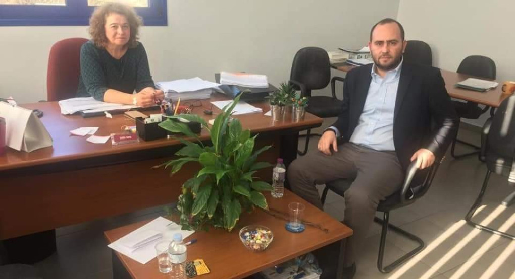 Επίσκεψη Λάκη Βασιλειάδη στον ΕΛΓΑ