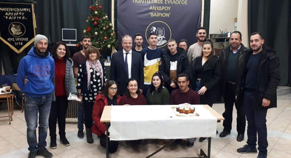 Σε εκδηλώσεις πολιτιστικών συλλογών Ο Διονύσης Σταμενιτης 