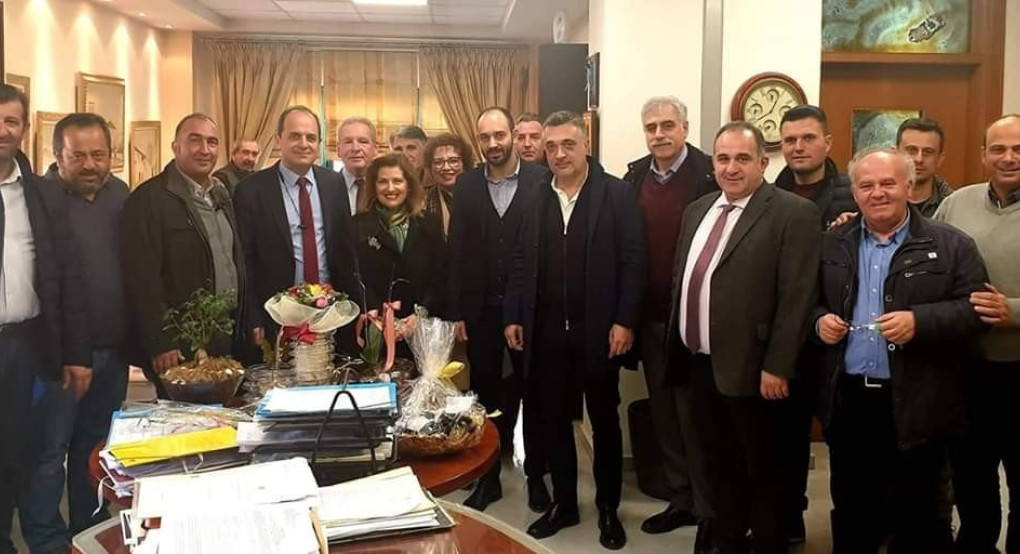 Συνάντηση του Γρήγορη Σταμκου με τη Γ. Γ του Υπ Παιδείας 