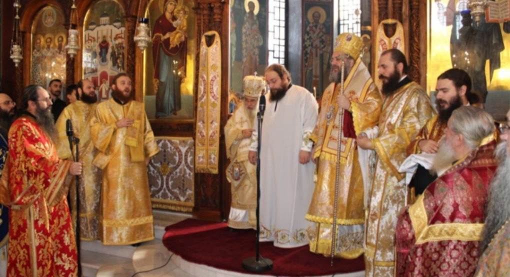 Χειροτονία Πρεσβυτέρου από τον Μητροπολίτη μας