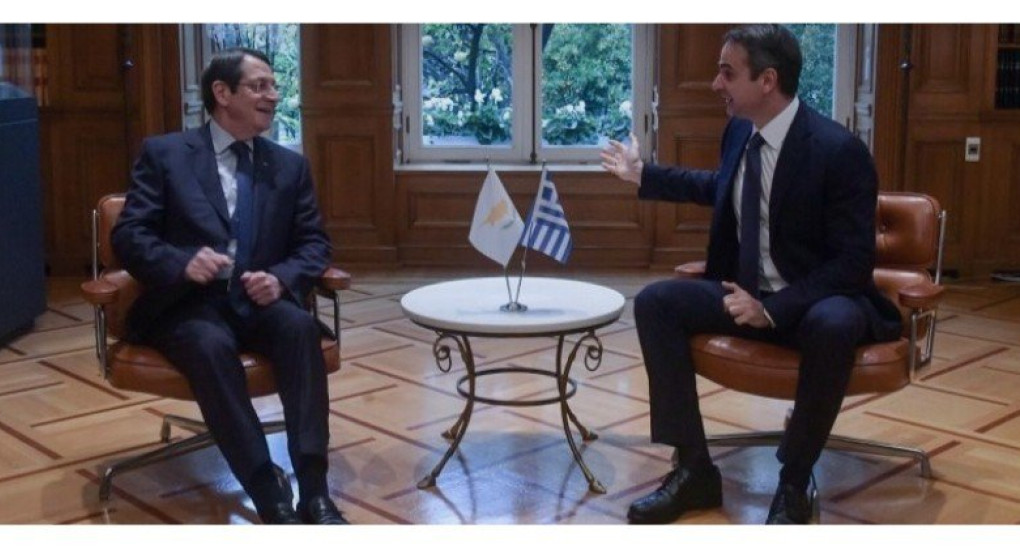 Συνάντηση Μητσοτάκη--Αναστασιάδη 