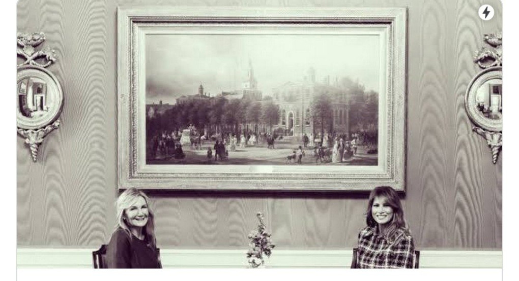 Η Μελάνια Τραμπ απάντησε στη Μαρεβα Μητσοτάκη 