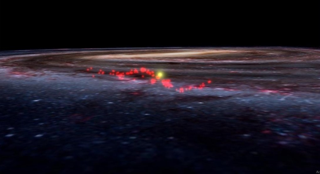 Ανακαλύφθηκε μυστήρια δομή στο γαλαξία μας: Έχει τη μορφή κύματος και «γεννάει» άστρα