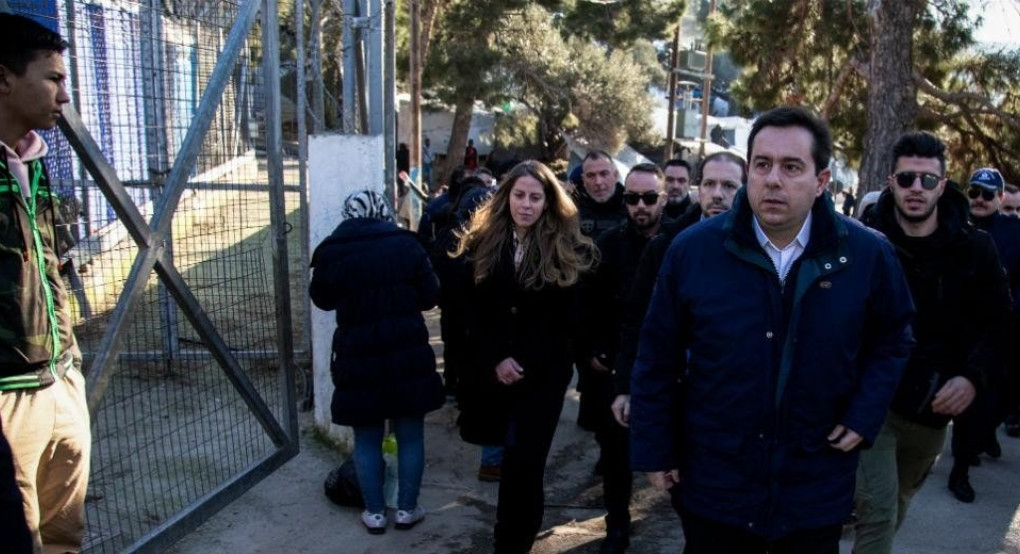 Επίσκεψη Μηταράκη σε Λέρο, Κω και Σάμο