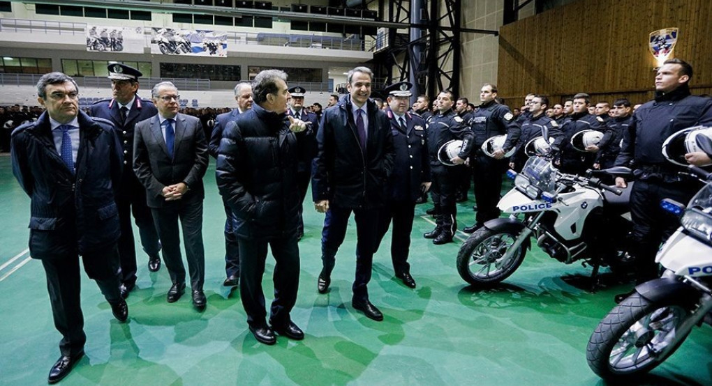 Μητσοτάκης από το κέντρο εκπαίδευσης της ΕΛΑΣ στο Μαρκόπουλο: Ο λαός ζήτησε ασφάλεια, ό,τι είπαμε το κάνουμε