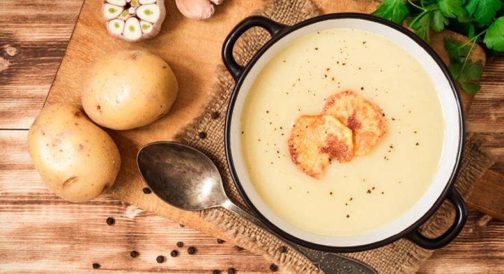 Πατατόσουπα βελουτέ-Χορταστική επιλογή για αποτοξίνωση μετά τις γιορτές