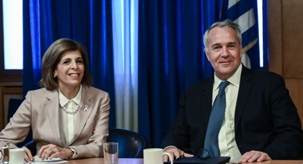 Συνάντηση του Μ. Βορίδη με την Ευρωπαία Επίτροπο Στ.Κυριακίδου: Στο επίκεντρο η απάτη στα τρόφιμα 