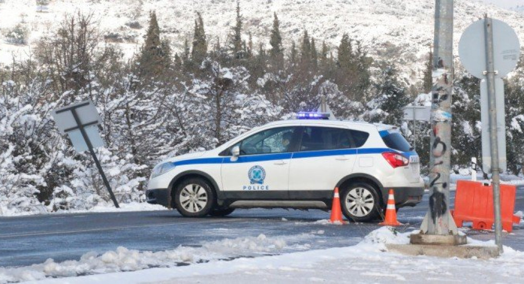 Κανονικά η κυκλοφορία στο δρόμο προς το χιονοδρομικό μέσω Κερασιάς