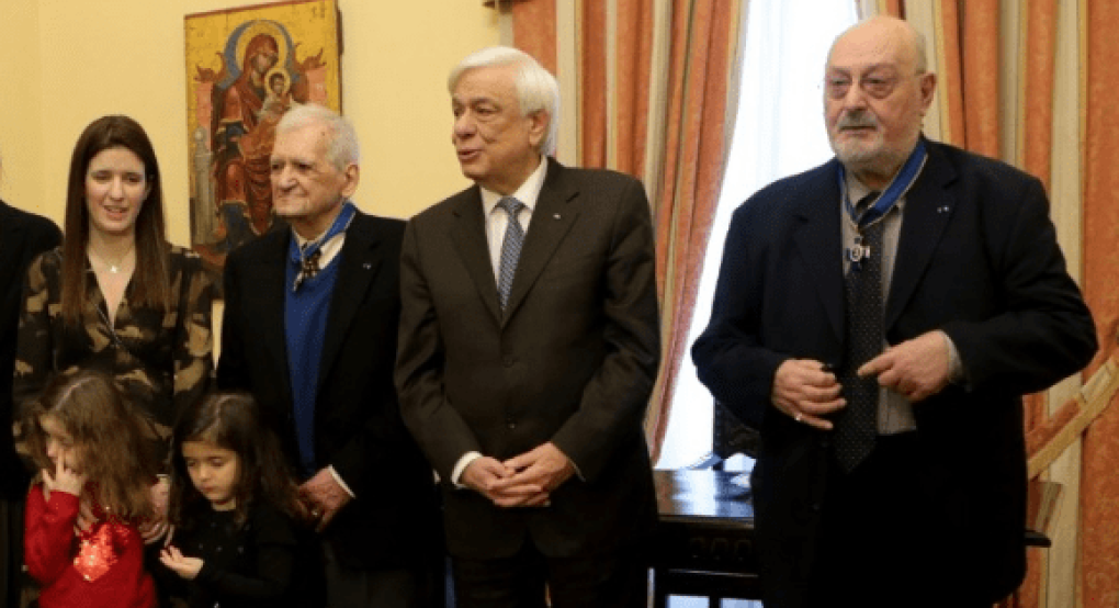 Τον Ταξιάρχη του Τάγματος της Τιμής απένειμε ο ΠτΔ σε Τ. Πατρίκιο και Κ. Γεωργουσόπουλο