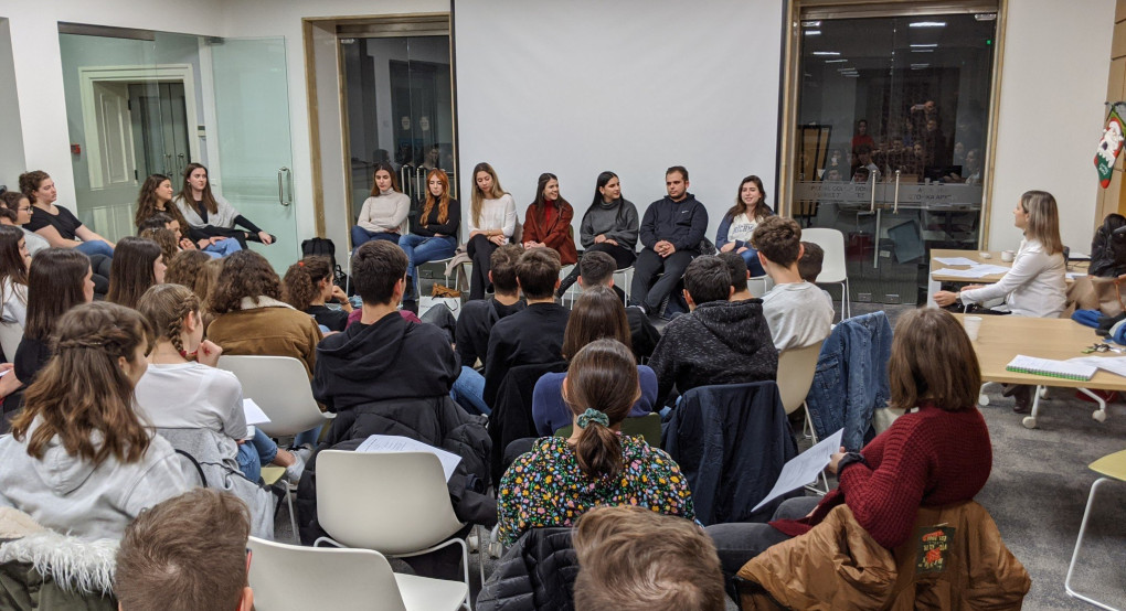 Απόφοιτοι της Σχολής και νυν φοιτητές στις Η.Π.Α. ενημέρωσαν μαθητές της ΑΓΣ για τις σπουδές σε αμερικανικά πανεπιστήμια