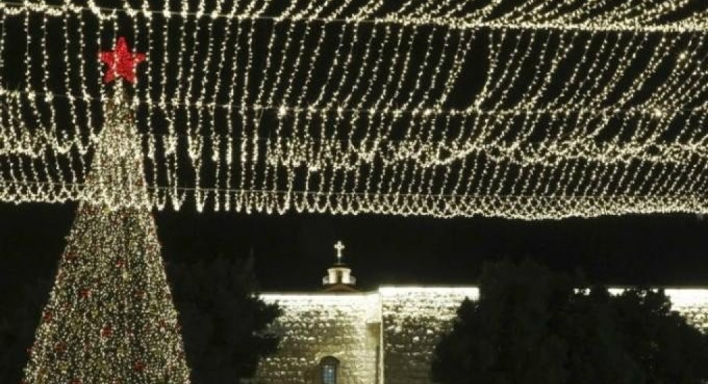 Βηθλεέμ: Χιλιάδες Χριστιανοί γιορτάζουν τα Χριστούγεννα στη Δυτικη Όχθη