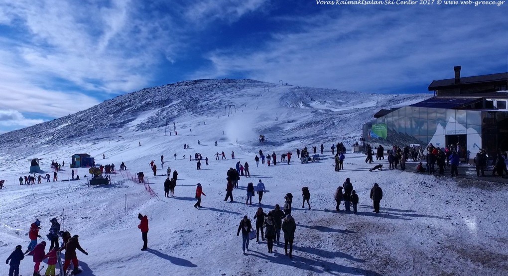Προσοχή στον δρόμο για το Χιονοδρομικό Κέντρο του Καϊμακτσαλάν 