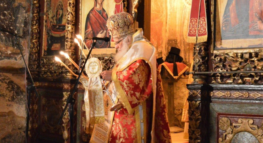 Βυζαντινή Αγρυπνία από τον Μητροπολίτη μας